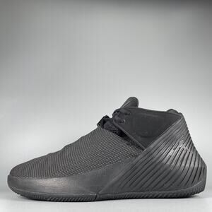 Nike Air Jordan Why Not Zer0.1 Men's 9 Black Mid-Top Sneaker Casual Shoes EUC